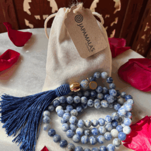 JAPAMALA DE SODALITA — Clareza Mental, Comunicação e Sabedoria Interna