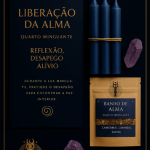 KIT RITUAL LUNAR — LIBERAÇÃO DA ALMA